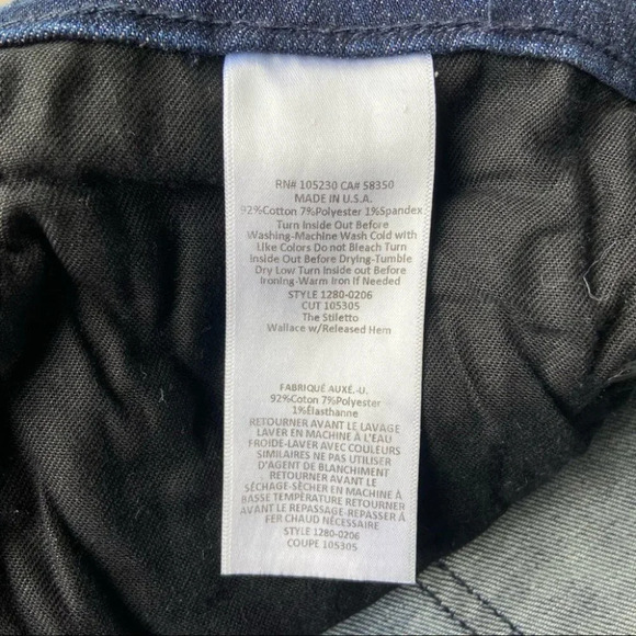 Current/Elliott Stiletto Released Hem Skinny Jeans - Picture 13 of 15